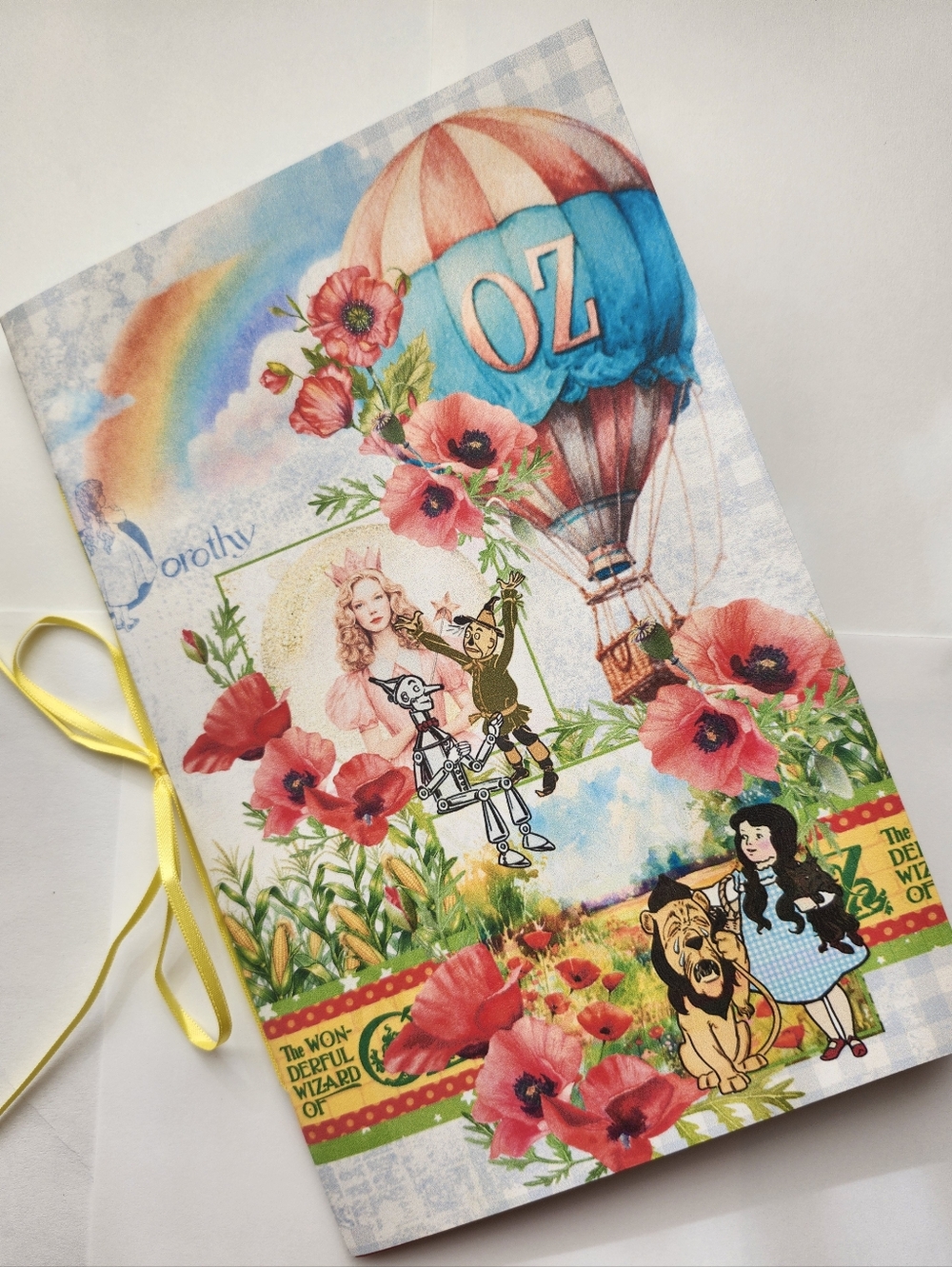 "DOROTHY" WIZARD of OZ Junk Journal Original Book Images 40 pgs 5.5"x8.5"